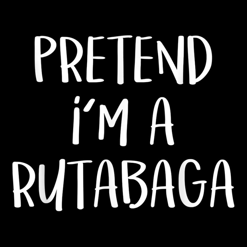 Pretend I'm A Rutabaga Costume Funny Food Hallowee Adjustable Cap | Artistshot