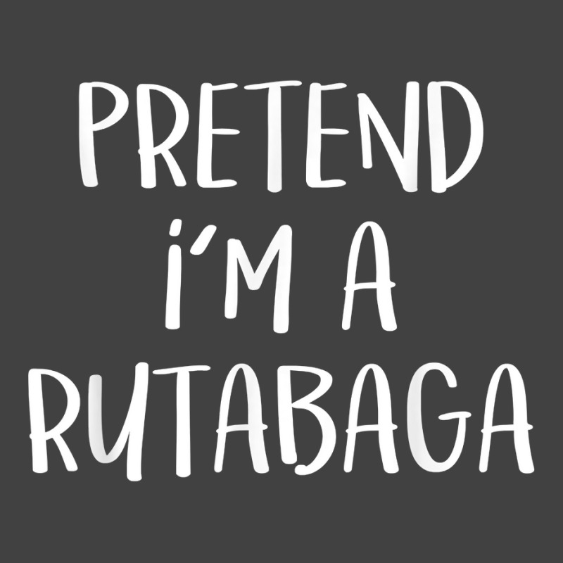 Pretend I'm A Rutabaga Costume Funny Food Hallowee Vintage T-shirt | Artistshot