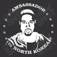 The Ambassador New Vector Design Vintage Hoodie And Short Set | Artistshot