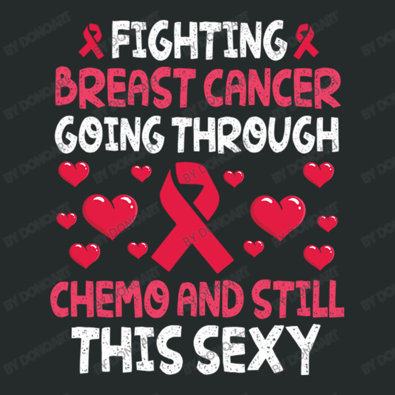 Fighting Breast Cancer Going Through Chemo & Still Women's Triblend Scoop T-shirt by DonoArt | Artistshot