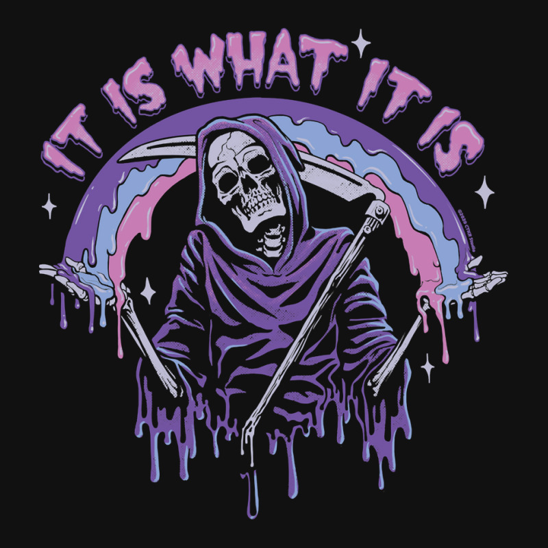 Death ~ It Is What It Is ~ Pastel Goth Grim Reaper Graphic Youth T-shirt | Artistshot