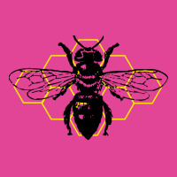 Geometric Worker Bee 80s T-shirt | Artistshot