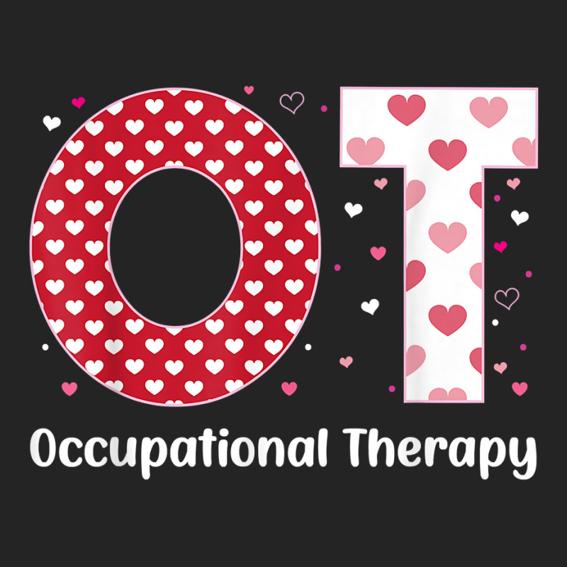 Occupational Therapy Valentines Day Design Cool Ot 3/4 Sleeve Shirt | Artistshot