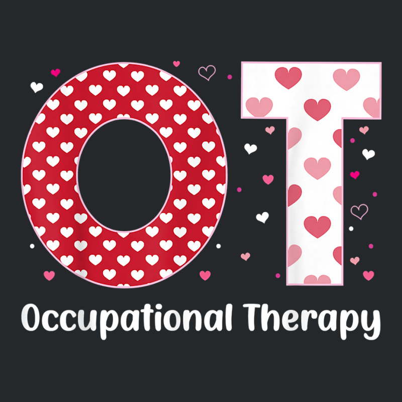 Occupational Therapy Valentines Day Design Cool Ot Crewneck Sweatshirt | Artistshot