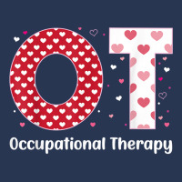 Occupational Therapy Valentines Day Design Cool Ot Men Denim Jacket | Artistshot