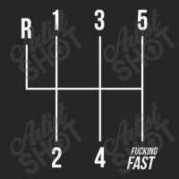 Six Speed Fucking Fast Ladies Fitted T-shirt | Artistshot