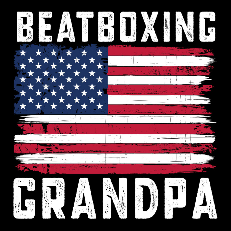 Beatboxing Grandpa American Flag July 4th Aestheti Lightweight Hoodie | Artistshot