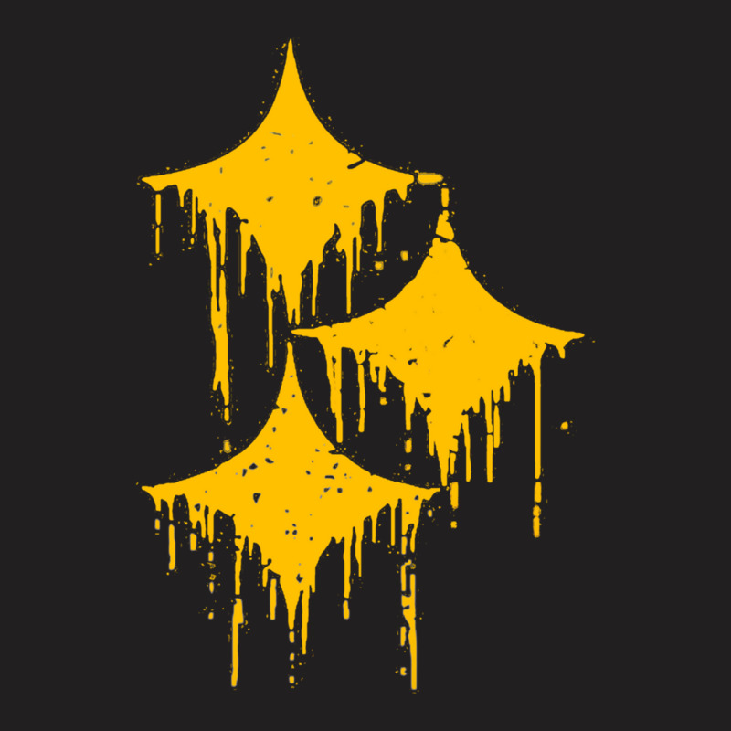 Dripping Hypocycloids Gold T-shirt | Artistshot