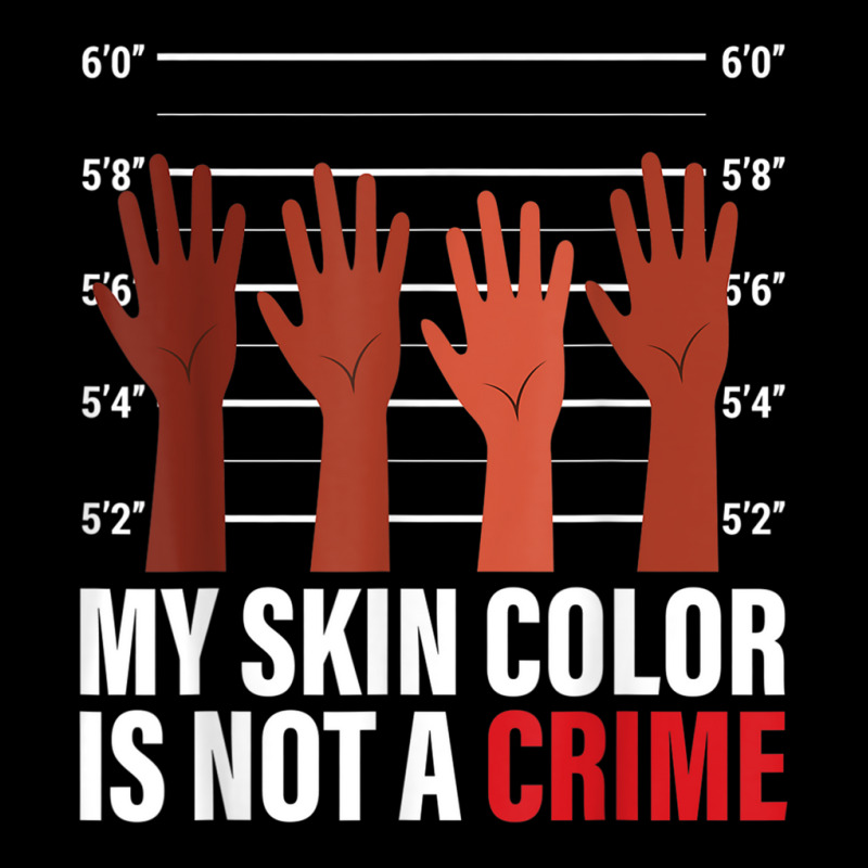 My Skin Color Is Not A Crime Black Empowerment Bla Long Sleeve Shirts | Artistshot