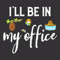 Ill Be In My Office Bee Keeper Funny Bee Keeping L Vintage Hoodie And Short Set | Artistshot