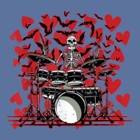 Skeleton Drummer Valentines Day Rock N Roll Drum M Lightweight Hoodie | Artistshot