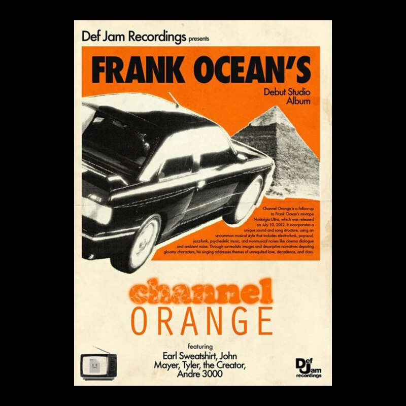 Channel Orange Car Oceans Women's V-Neck T-Shirt by borellijenn | Artistshot