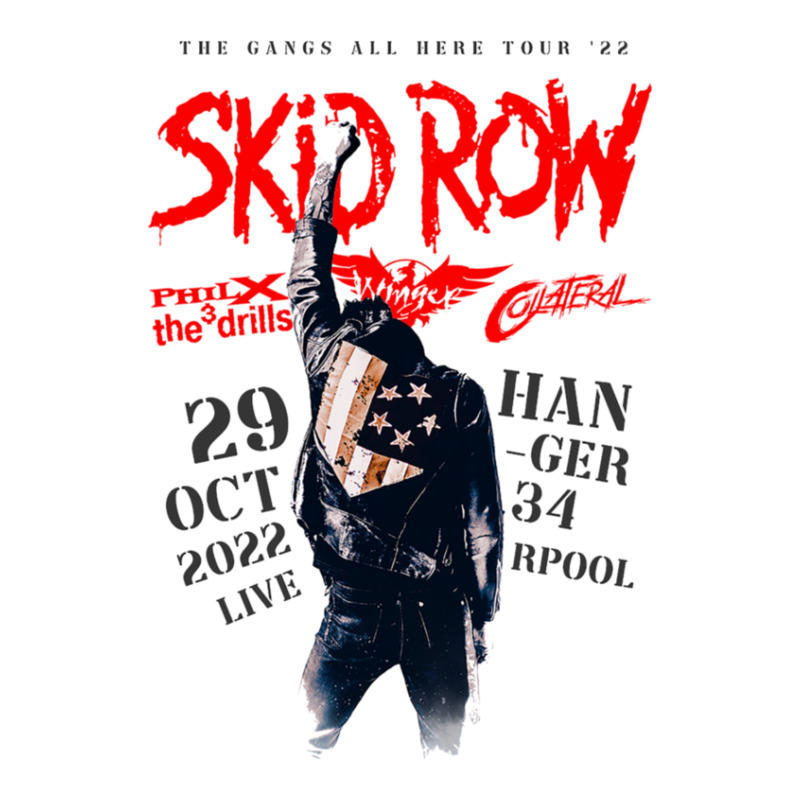 Skid Row The Gang’s All Here Tour 2022 Zipper Hoodie | Artistshot