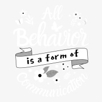 All Behavior Is A Form Of Communication 70s Ladies Fitted T-shirt | Artistshot