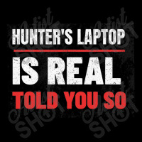 Hunter's Laptop Is Real, Anti Joe Biden Authentic Laptop Adjustable Cap | Artistshot