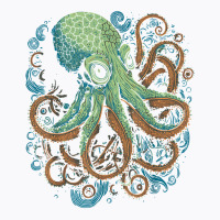 Beautiful Octopus Ocean Animal Lover Artistic Grap T-shirt | Artistshot