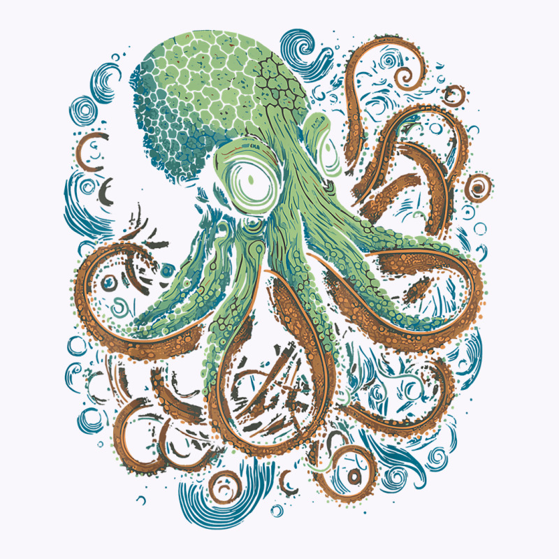 Beautiful Octopus Ocean Animal Lover Artistic Grap Tank Top | Artistshot