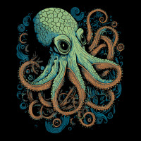 Beautiful Octopus Ocean Animal Lover Artistic Grap Fleece Short | Artistshot