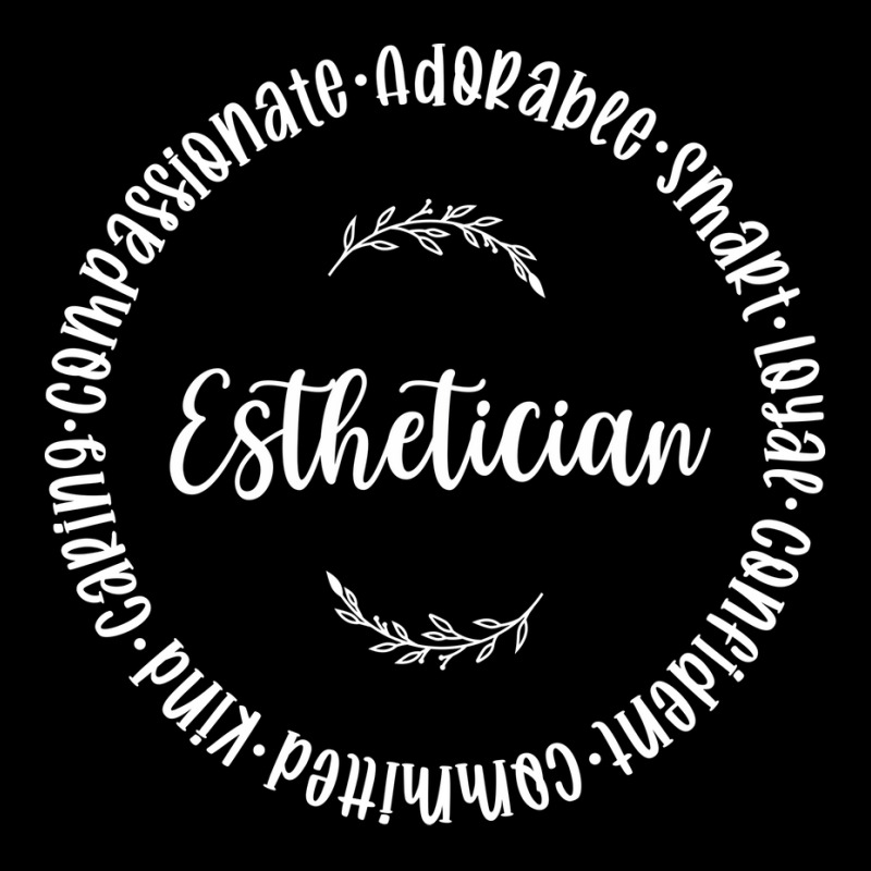 Esthetician Personality Traits Minimalistic Circul Maternity Scoop Neck T-shirt by roatlykensb | Artistshot