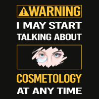 Funny Yellow Warning Cosmetology Cosmetoloist Cool Scorecard Crop Tee | Artistshot