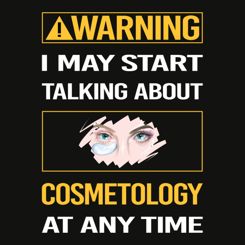 Funny Yellow Warning Cosmetology Cosmetoloist Cool Scorecard Crop Tee | Artistshot