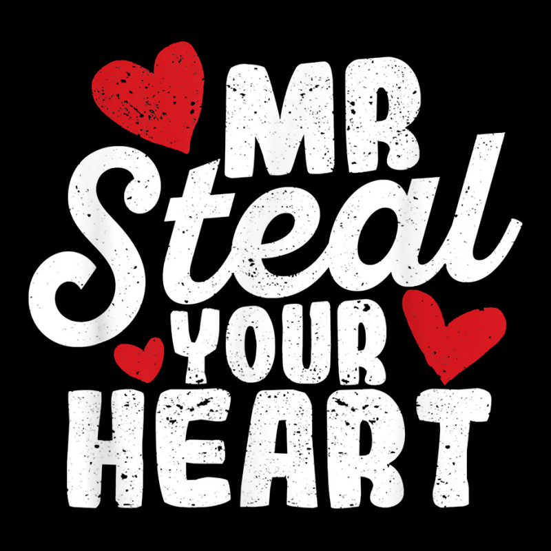 Mr Steal Your Heart Valentine's Day Couples Toddle Men's Long Sleeve Pajama Set | Artistshot