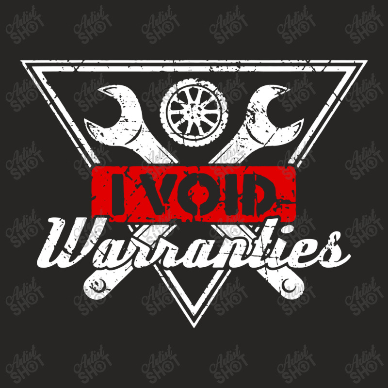 I Void Warranties Ladies Fitted T-Shirt by skw art | Artistshot