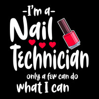 Im A Nail Technician Cute V-neck Tee | Artistshot