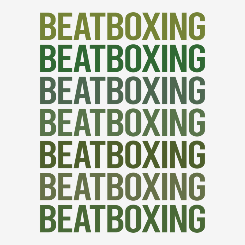 Green Text Beat Box Beatboxing Beatbox Trending Camper Cup | Artistshot