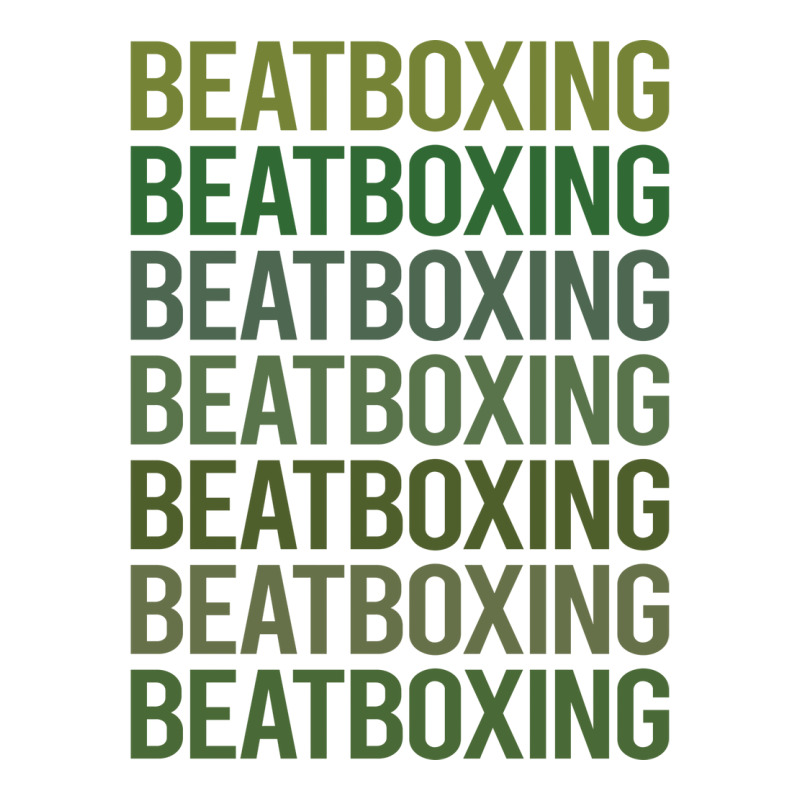 Green Text Beat Box Beatboxing Beatbox Trending Stainless Steel Water Bottle | Artistshot