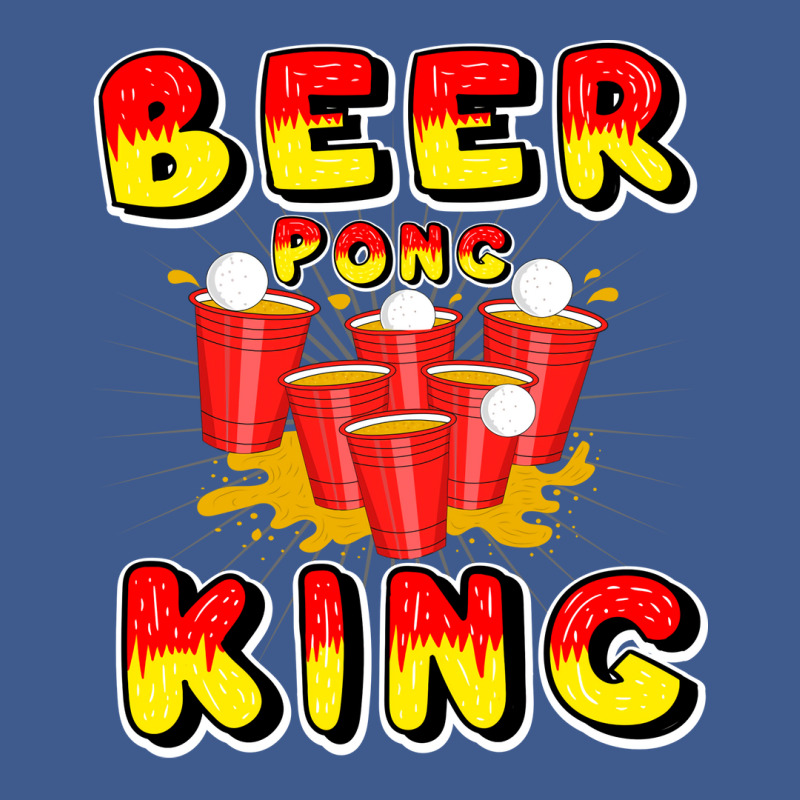 Beer Pong King Party Table Frat Gift Idea Love Champion Hoodie by cottomhuddyj | Artistshot