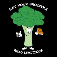 Eat Your Broccoli Read Leviticus Dark Cropped Sweater | Artistshot