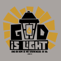 Bible Art God Is Light 70s Racerback Tank | Artistshot