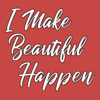 I Make Beautiful Happen Hairstylist Beautician Des Zipper Hoodie | Artistshot