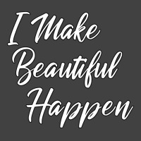 I Make Beautiful Happen Hairstylist Beautician Des Vintage T-shirt | Artistshot