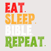 Eat Sleep Read Bible Repeat Vintage Pocket T-shirt | Artistshot