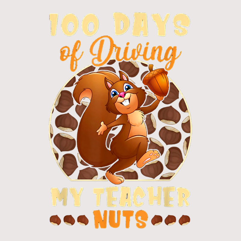 Cute 100 Days Of Driving My Teacher Nuts Teacher K Pocket T-shirt | Artistshot