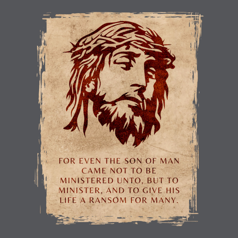 For Even The Son Of Man Bible Ladies Fitted T-Shirt by labineskatesr | Artistshot