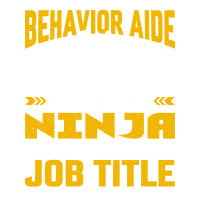 Behavior Aide Job Title Funny Behavioral Aide Teac Maternity Scoop Neck T-shirt | Artistshot