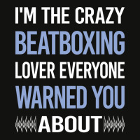 Funny Crazy Lover Beat Box Beatboxing Beatbox Trav Scorecard Crop Tee | Artistshot