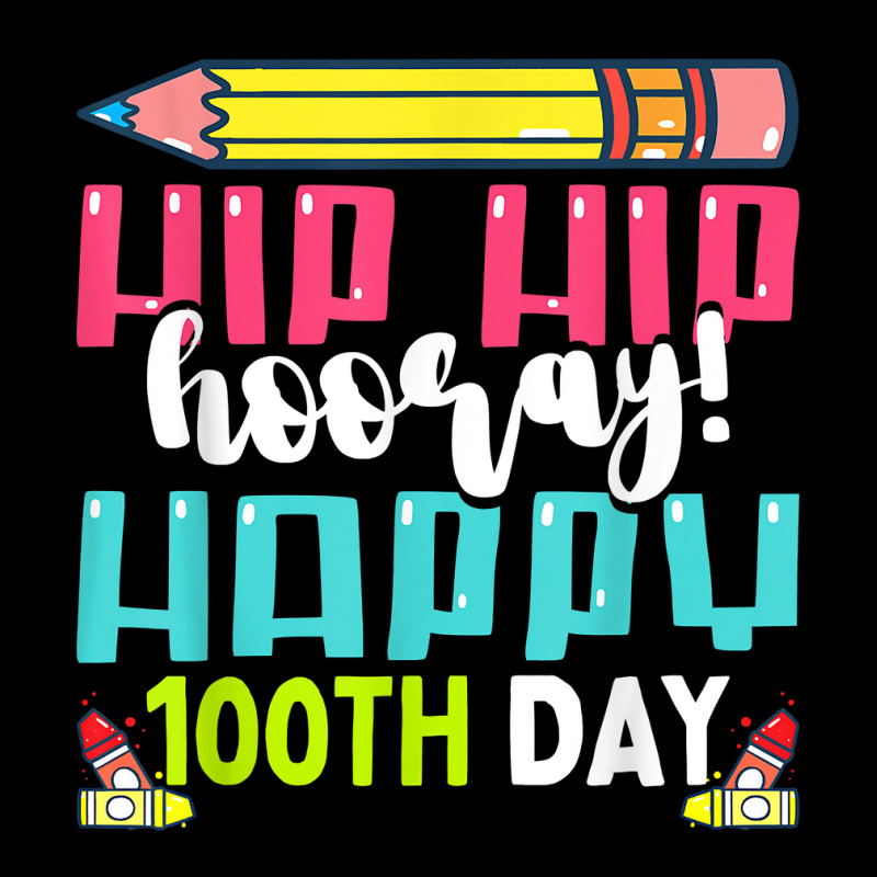 Happy 100th Day Of School Teachers Kids 100 Days T Zipper Hoodie | Artistshot