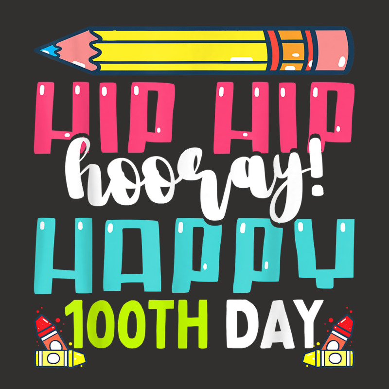 Happy 100th Day Of School Teachers Kids 100 Days T Champion Hoodie | Artistshot