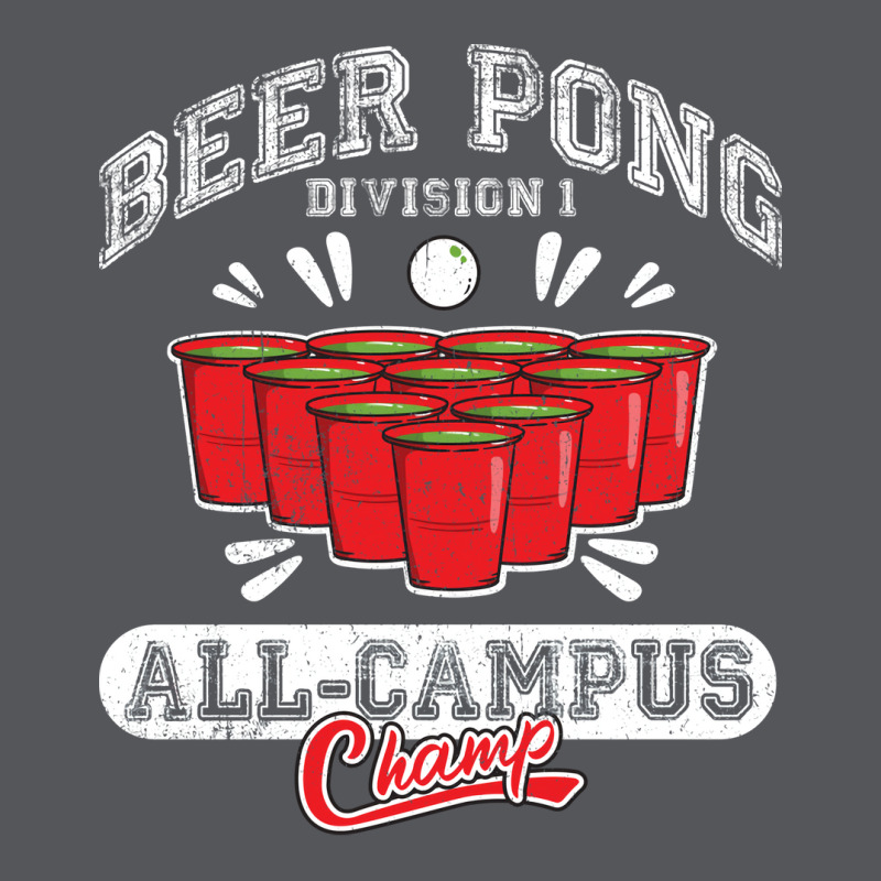 Beer Pong All Campus Champ 70s Ladies Fitted T-Shirt by kammesdumontp | Artistshot