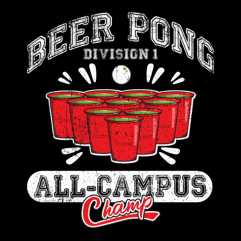 Beer Pong All Campus Champ 70s Maternity Scoop Neck T-shirt by kammesdumontp | Artistshot