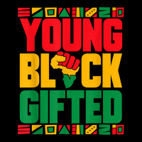 Black History Month Girls Boys Young Black Gifted Zipper Hoodie | Artistshot