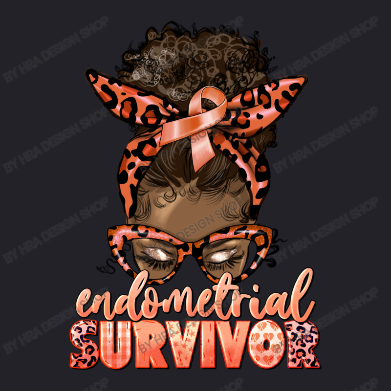 Endometrial Cancer Survivor Afro Messy Bun Unisex Sherpa-lined Denim Jacket | Artistshot