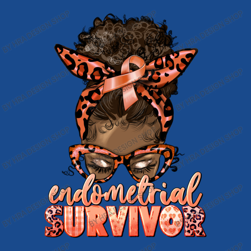 Endometrial Cancer Survivor Afro Messy Bun Tank Top | Artistshot