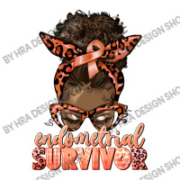 Endometrial Cancer Survivor Afro Messy Bun 3/4 Sleeve Shirt | Artistshot