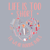 Life Is Short Nail Tech Ladies Nail Arts Love Tank Dress | Artistshot