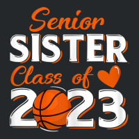 Proud Sister Of A 2023 Senior Basketball Graduatio Crewneck Sweatshirt | Artistshot